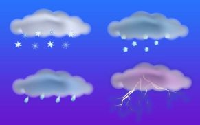 Wie Sie Wettersymbole für Unwetter in Illustrator gestalten