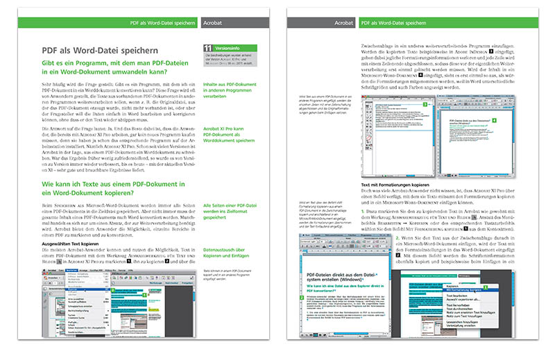 Wie Sie PDF-Dokumente als Word-Datei speichern